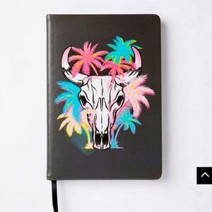 Torrid 6x8 Notebook - Steer and Palms